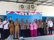 Groundbreaking SPPG Serentak, Polres Lamongan Bangun Tiga Dapur Gizi