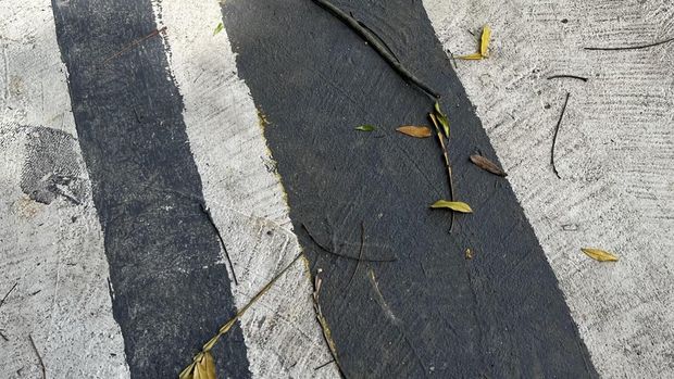 'Guiding Block' di Tangsel Cuma Dicat Kuning, Usai Viral Berubah Jadi Abu-abu