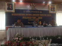 Polres Tabanan Tangani Seribu Lebih Kasus Sepajang 2025, Didominasi Lakalantas