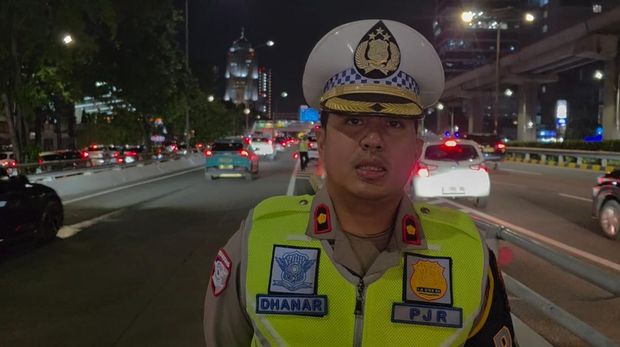 Kasat PJR Ditlantas Polda Metro Jaya Kompol Dhanar Dhono Vernandhie.