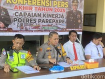 Polisi Ungkap 86 Kasus Narkotika di Parepare Selama 2025, Jerat 110 Tersangka
