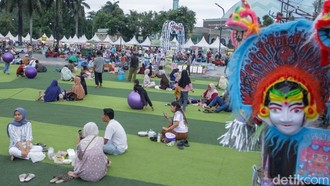 Libur Sekolah, Taman Elektrik Jadi Wisata Favorit Warga Tangerang