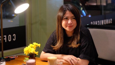 Momen Kulineran Wina Natalia Sebelum Diet, Jajan Kopi dan Pastry!