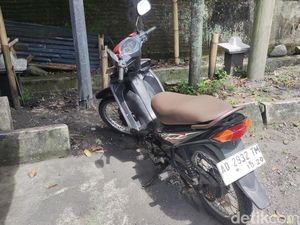 Viral Motor Misterius Parkir 4 Hari di Angkringan Jalan Magelang Sleman
