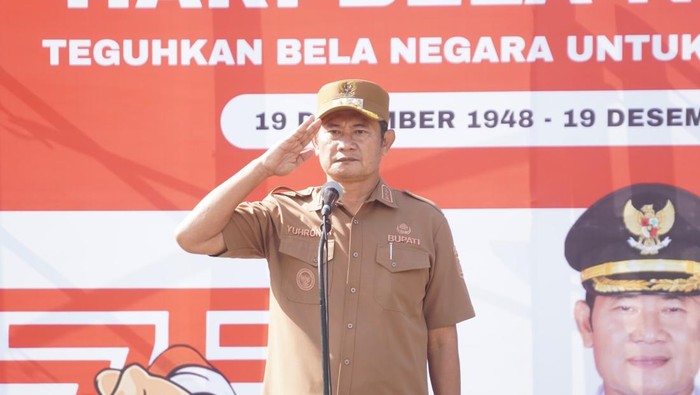 Peringatan Hari Bela Negara di Lamongan