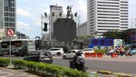 Persiapan Malam Tahun Baru, Panggung Perayaan Berdiri di Bundaran HI