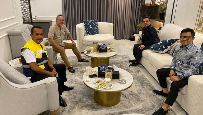 Momen Dasco, Zulhas, hingga Cak Imin Ngumpul di Rumah Bahlil