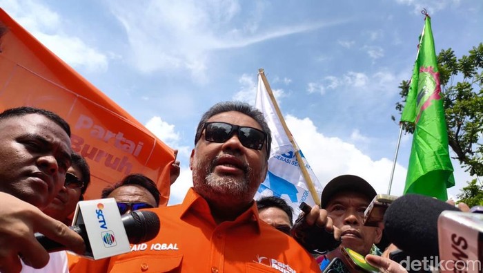 Presiden Konfederasi Serikat Pekerja Indonesia (KSPI), Said Iqbal