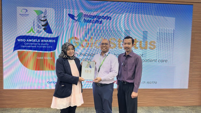 Raih WSO Angels Award, Mayapada Hospital Buktikan sebagai RS Siaga Stroke