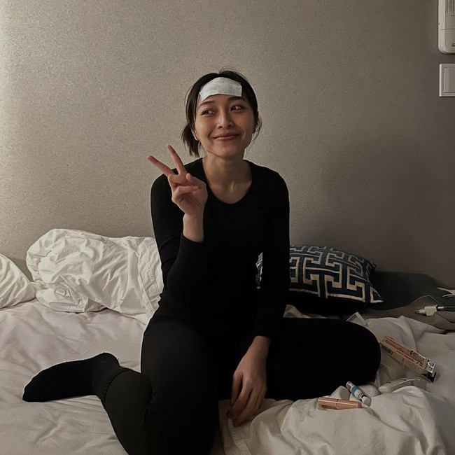 Cerita Liburan Akhir Tahun Rinni Wulandari: Ganti-gantian Sakit