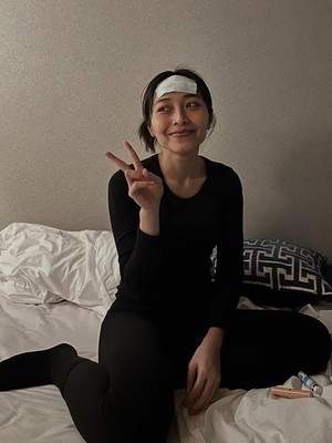 Cerita Liburan Akhir Tahun Rinni Wulandari: Ganti-gantian Sakit