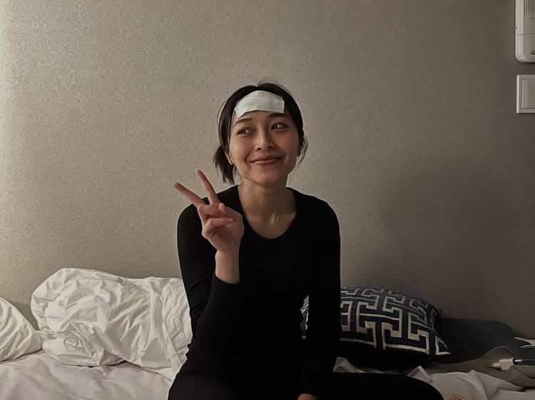 Cerita Liburan Akhir Tahun Rinni Wulandari: Ganti-gantian Sakit