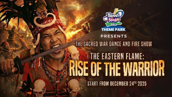 Rise of The Warrior, Hadirkan Pengalaman Nataru Berbeda di Trans Studio Bali