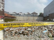 Rumah Nenek Elina yang Rata dengan Tanah Dipasang Garis Polisi
