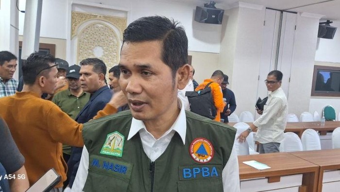 Sekretaris Daerah (Sekda) Aceh, M Nasir (ANTARA/HO-Pos Komando Tanggap Darurat)