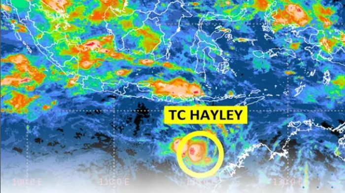 Kabar Siklon Tropis Hayley dan Ada Bibit Siklon Baru 90S, DKI-Jabar Waspada Hujan!
