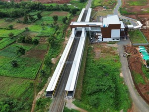 Bakal Operasi 2026, Stasiun Jatake Mampu Tampung 20 Ribu Penumpang/Hari