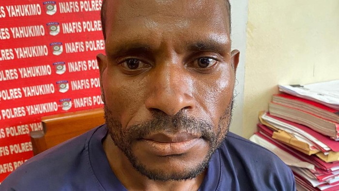Tampang Pria Pembunuh Guru Melani Wamea di Yahukimo