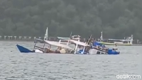 Lagi, Kapal Pinisi Tenggelam di Labuan Bajo