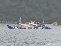 Lagi, Kapal Pinisi Tenggelam di Labuan Bajo