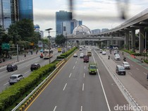 WFA di Penghujung Tahun, Jalanan Jakarta Lengang dan Aktivitas Warga Lebih Cair