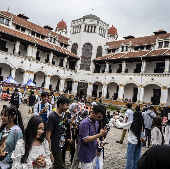 Wisata Sejarah Lawang Sewu Jadi Magnet Libur Akhir Tahun di Semarang