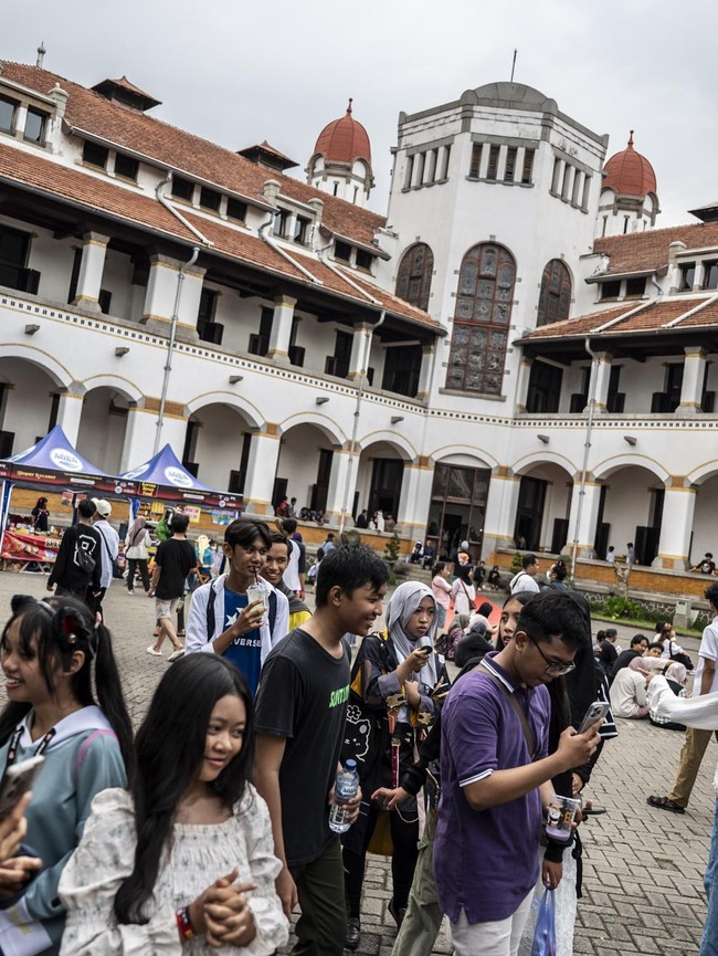 Wisata Sejarah Lawang Sewu Jadi Magnet Libur Akhir Tahun di Semarang