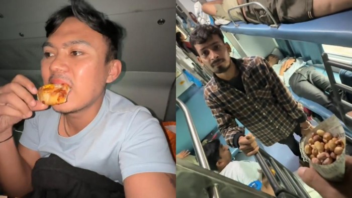 AA Juju Beraksi Lagi! Kali Ini Cicip Semua Jajanan di Kereta India