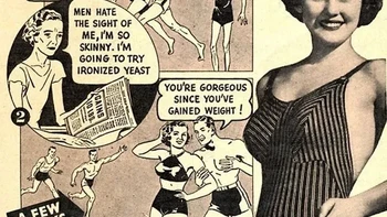 Sekarang pada mau jadi kurus. Ah, bingung. Foto: Vintage Ads via Bored Panda