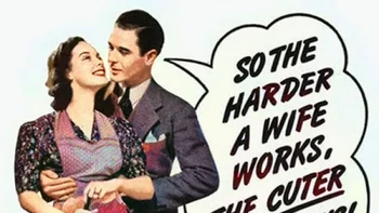 Hmm, begitu ya? Foto: Vintage Ads via Bored Panda