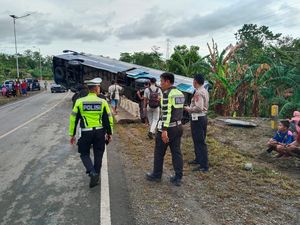 Horor Kecelakaan Maut Bus Bintang Timur di Lutim dan Wajo Jelang Tahun Baru