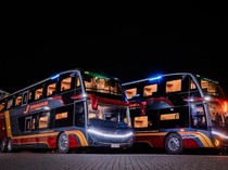 Intip Mewahnya Bus Double Decker Terbaru PO Juragan 99 Trans