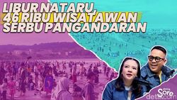 Video: Geliat Wisata Pangandaran Saat Nataru 