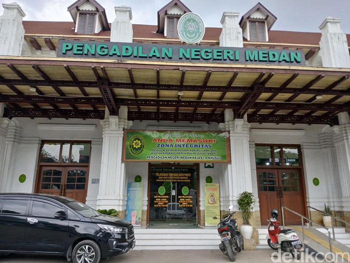 Foto: Gedung Pengadilan Negeri (PN) Medan, Selasa(30/12/2025)
(Juita Sinuhaji/detikSumut)