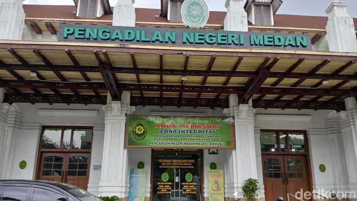 Foto: Gedung Pengadilan Negeri (PN) Medan, Selasa(30/12/2025)
(Juita Sinuhaji/detikSumut)