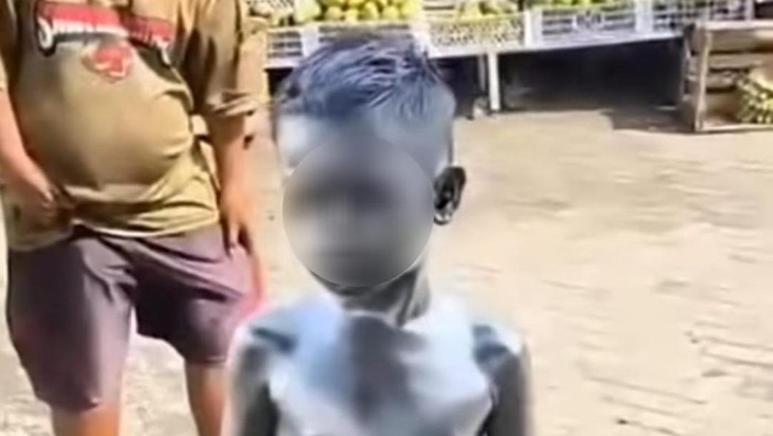 Anak di Bawah Umur Diduga Dieksploitasi Jadi Manusia Silver di Enrekang