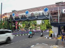 JPO Pesanggrahan Resmi Dibuka, Lengkap dengan Lift dan Desain Ikonik