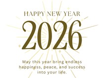 40+ Ucapan Selamat Tahun Baru 2026 yang Singkat, Santai, Penuh Doa dan Harapan