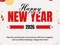 55+ Kata-kata Selamat Tahun Baru 2026 yang Singkat tapi Bermakna untuk Caption