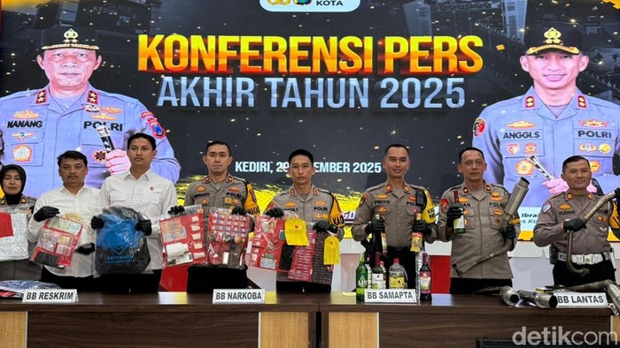 Kriminalitas di Polres Kediri Kota Naik, Pengungkapan Kasus Ikut Naik