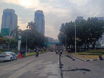 Video Demo Buruh Bubar, Akses Jalan Medan Merdeka Selatan Kembali Dibuka