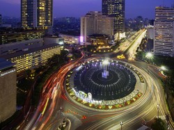 Jakarta Tanpa Kembang Api, Pertunjukan Drone Hiasi Langit Tahun Baru 2026