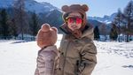 Nia Ramadhani dan Nagita Slavina Meet Up Bareng Anak Main Salju di Swiss