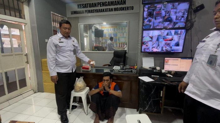 Napi Lapas Mojokerto Suruh Istrinya Selundupkan Sabu di Vaginanya
