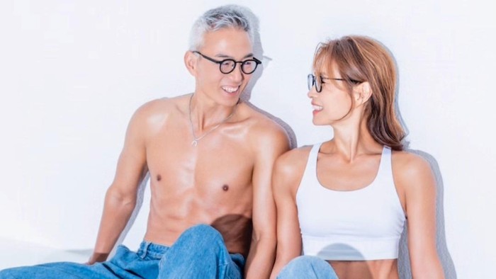 Pasangan lansia bugar di Korsel.