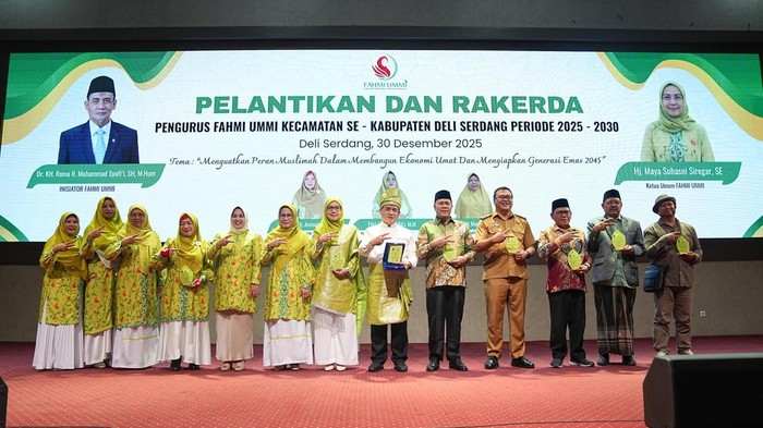 Bupati Deli Serdang Tegaskan Peran Perempuan Muslimah Sebagai Pemersatu Umat