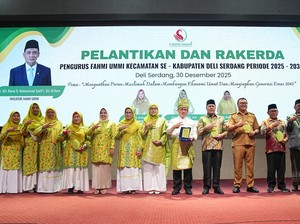 Bupati Deli Serdang Tegaskan Peran Perempuan Muslimah Sebagai Pemersatu Umat