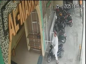 Pemuda di Parepare Curi Motor Usai Pura-pura Jadi Remaja Masjid