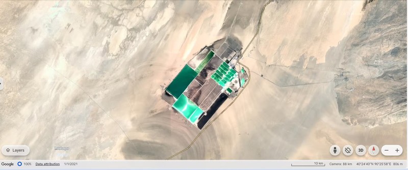 Penampakan di Google Maps