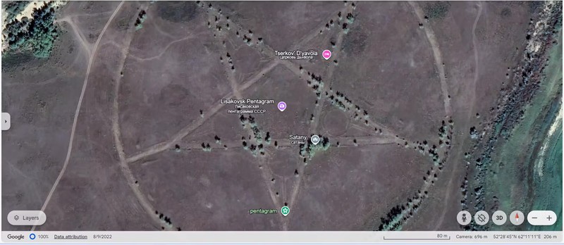 Penampakan di Google Maps